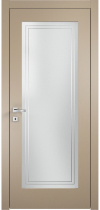 Межкомнатная дверь эмаль RIMINI SV (RAL1019)