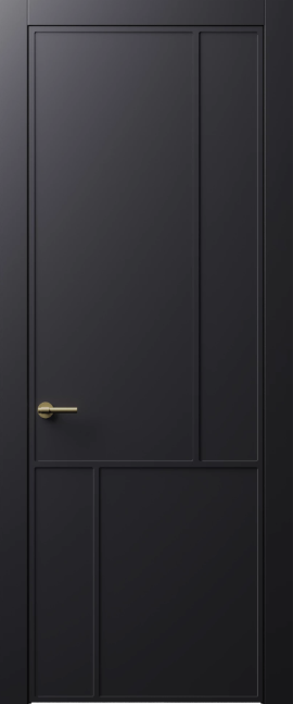 Межкомнатная дверь эмаль CONTOUR 6 (Антрацит)