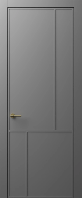 Межкомнатная дверь эмаль CONTOUR 6 (RAL 7047)