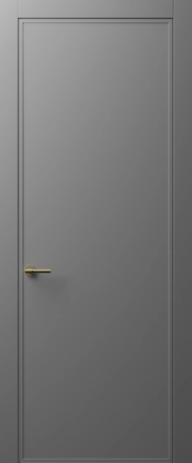 Межкомнатная дверь эмаль CONTOUR 1 (RAL 7047)