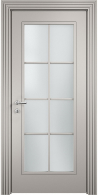 Межкомнатная дверь эмаль GRANADA SG8 (RAL7044)