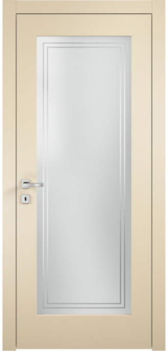 Межкомнатная дверь эмаль RIMINI SV (RAL1015)