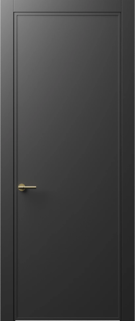 Межкомнатная дверь эмаль CONTOUR 1 (RAL 7011)