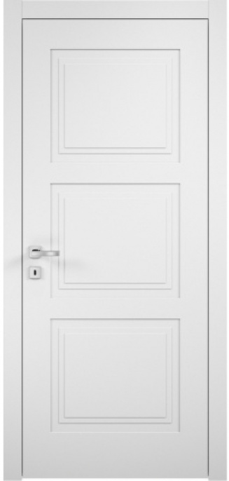 Межкомнатная дверь эмаль RIMINI PALAZZO (RAL9003)