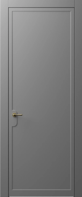 Межкомнатная дверь эмаль GLANCE 1 (RAL 7047)