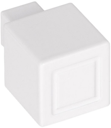 Ручка KNOB FORMANI SQUARE JB20M (белый)